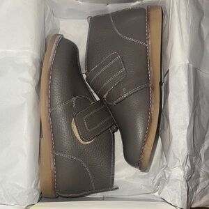 Elephantito size 12 NEW little kids Clayten bootie grey Boots shoes leather